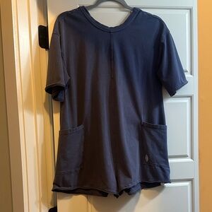FP Movement by Free people Navy rhomper xs